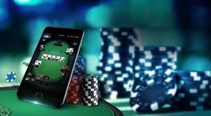 Layar taruhan sportsbook dan live casino di perangkat mobile dengan grafis modern dan interaktif